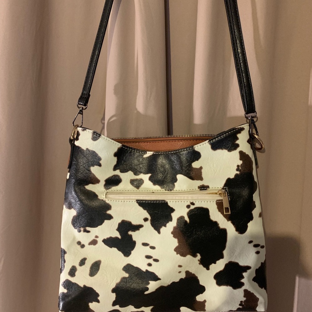 Cow Print Women's Bag
